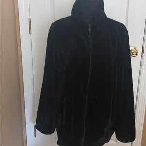 Beautiful Soft Black Plus Size Jacket